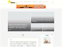 Tablet Screenshot of decorobject.com